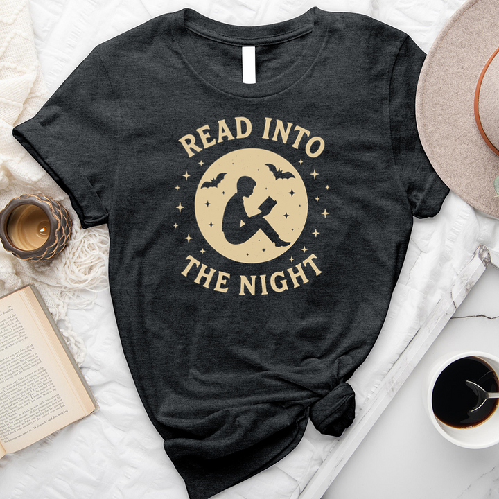 read into the night unisex tee