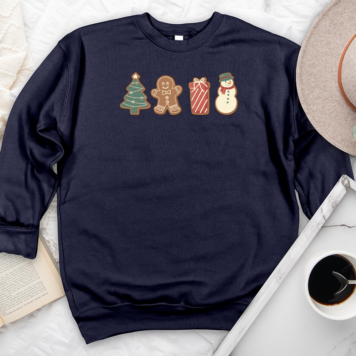 christmas cookies premium crewneck sweatshirt