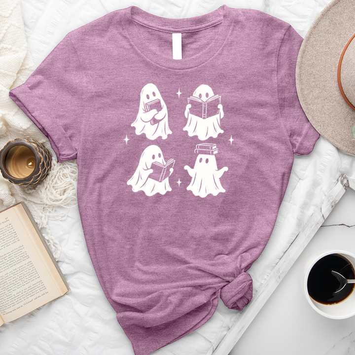 four ghosts of reading unisex tee
