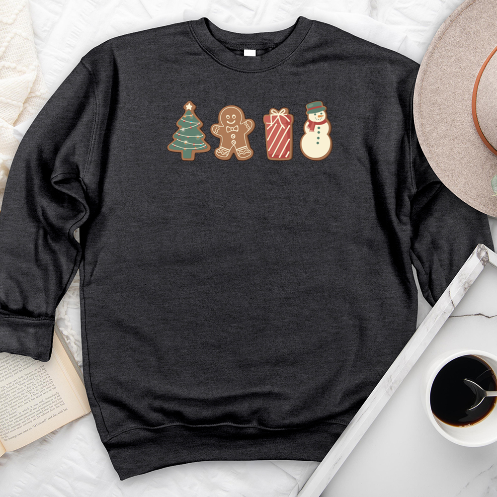 christmas cookies premium crewneck sweatshirt