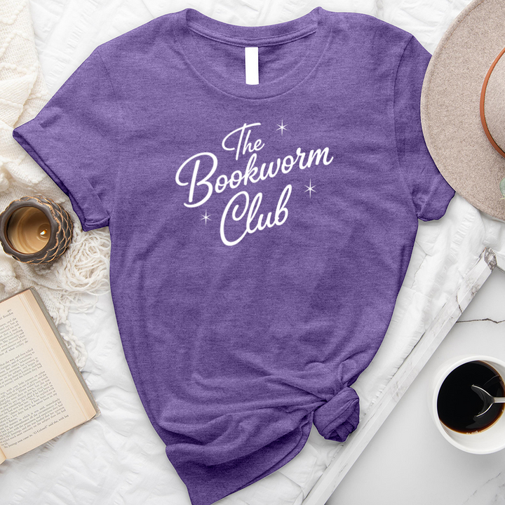 the bookworm club unisex tee
