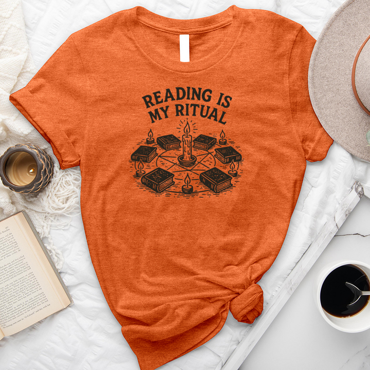 reading is my ritual unisex tee