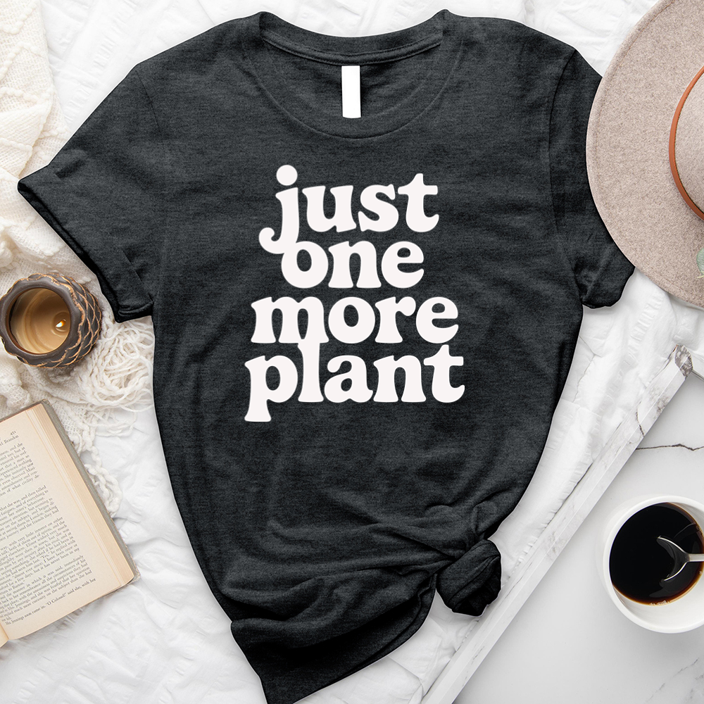 one more plant text tee