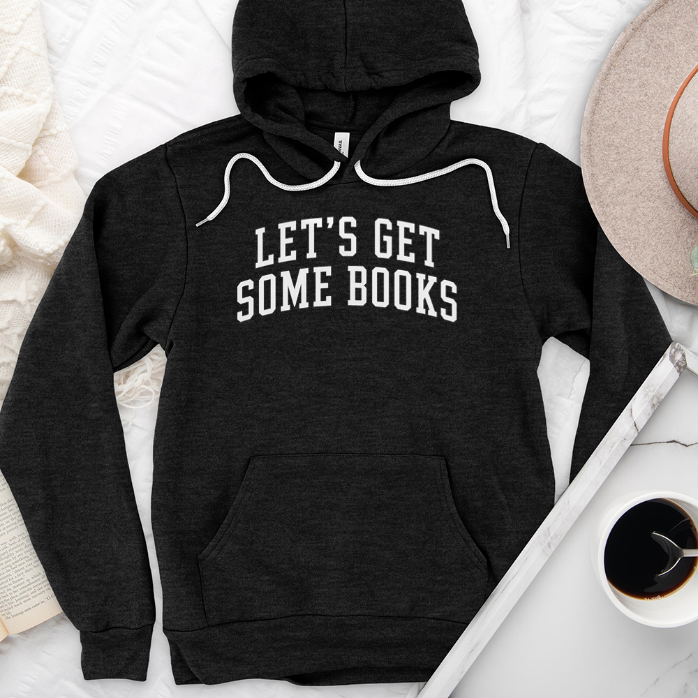 let's get some books premium hoodie sweatshirt
