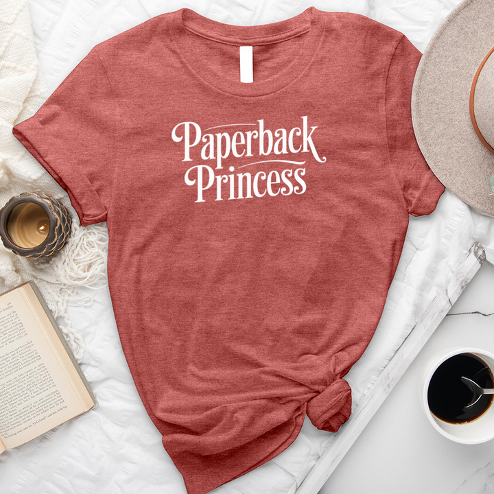 paperback princess unisex tee
