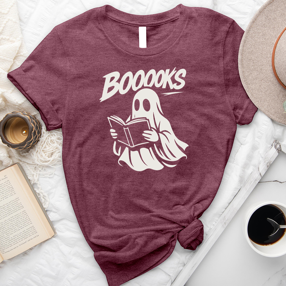 booook loving ghost unisex tee