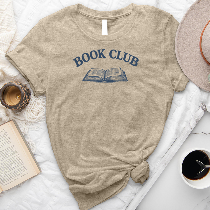 book club book unisex tee