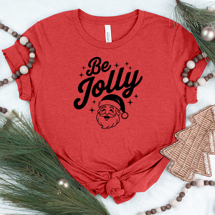 be jolly santa unisex tee