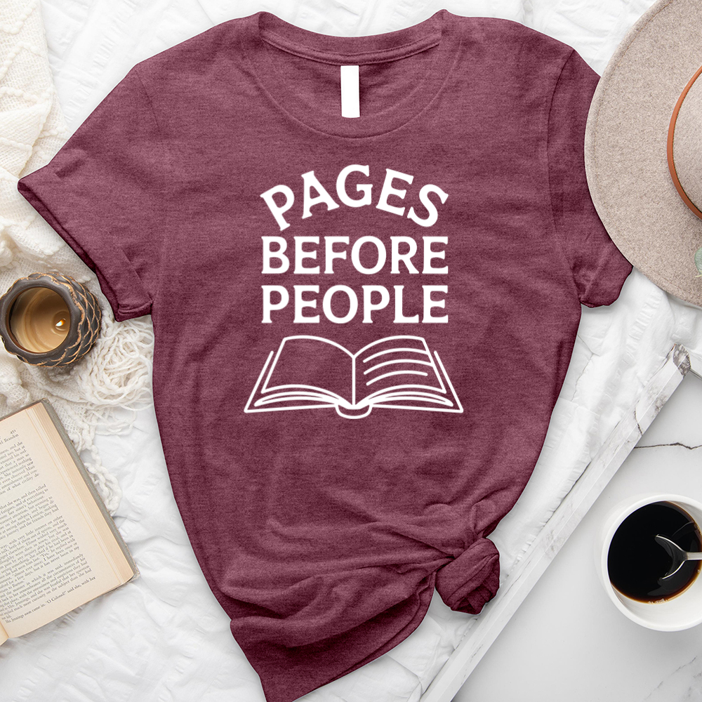 pages before people unisex tee