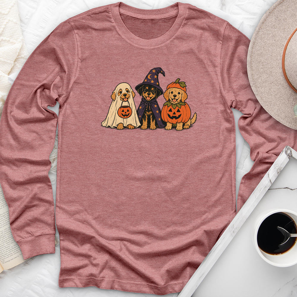 costume puppies long sleeve unisex tee