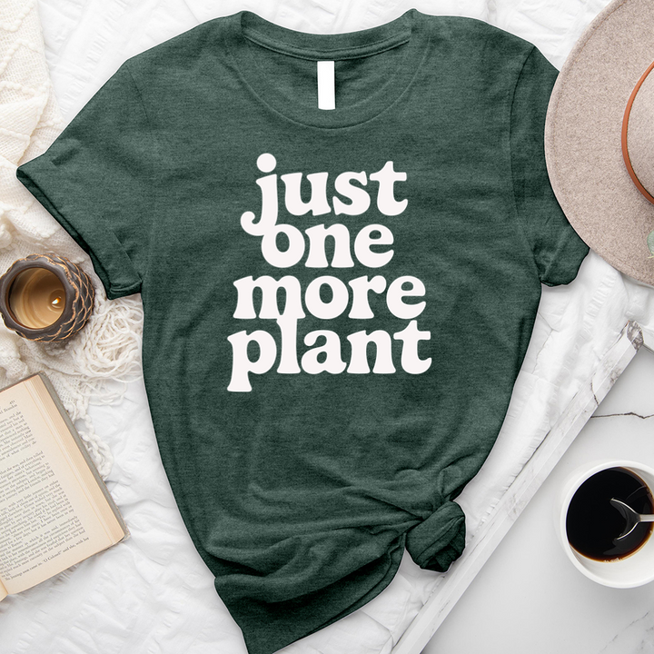 one more plant text tee