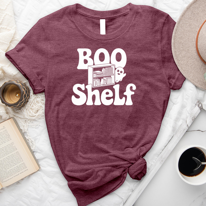 boo shelf unisex tee