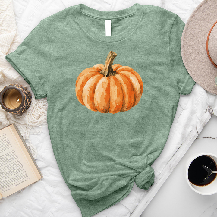 painted pumpkin unisex tee