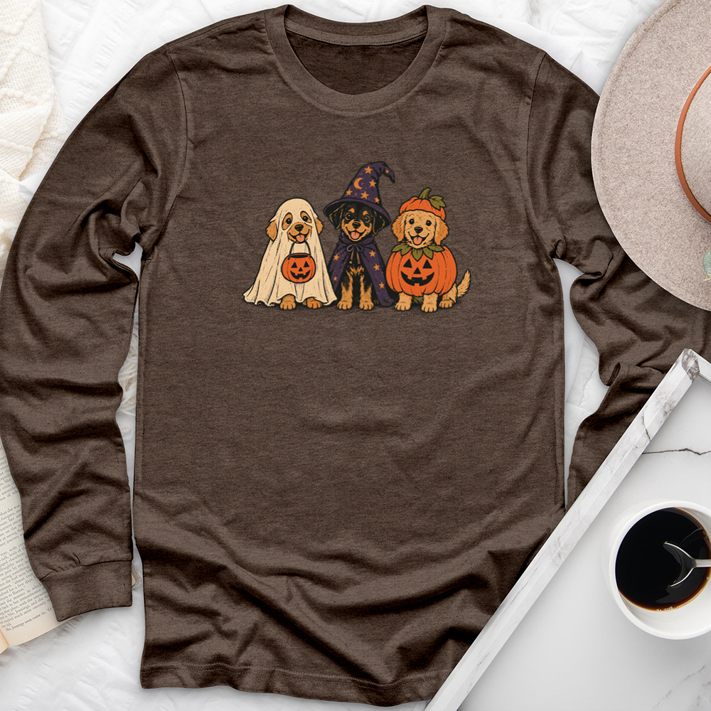 costume puppies long sleeve unisex tee