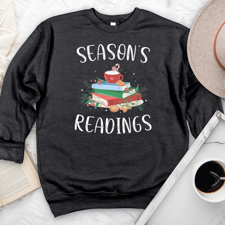 season's readings premium crewneck sweatshirt