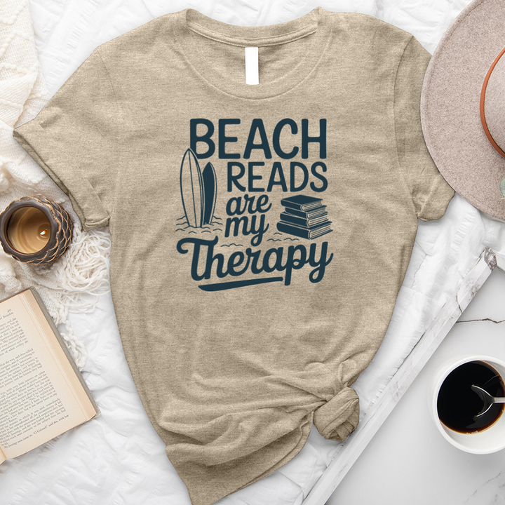 beach reads are my therapy unisex tee