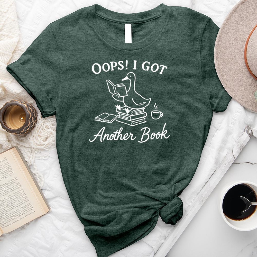 oops another book unisex tee