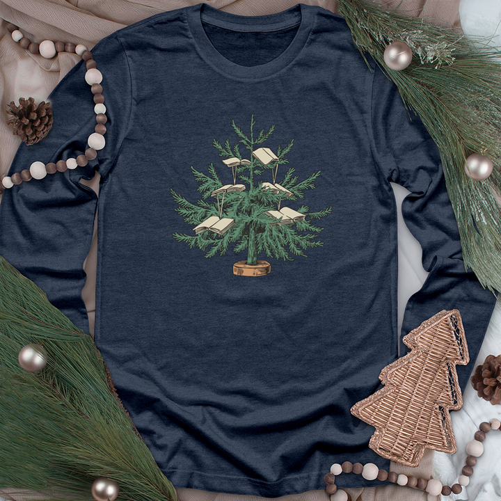 book ornaments long sleeve unisex tee