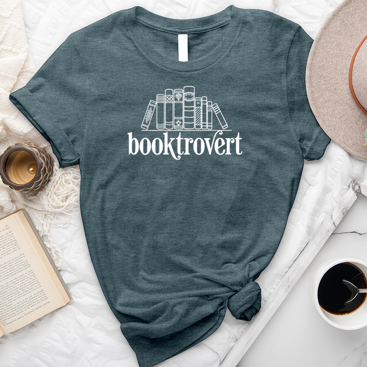 booktrovert shelf tee lc