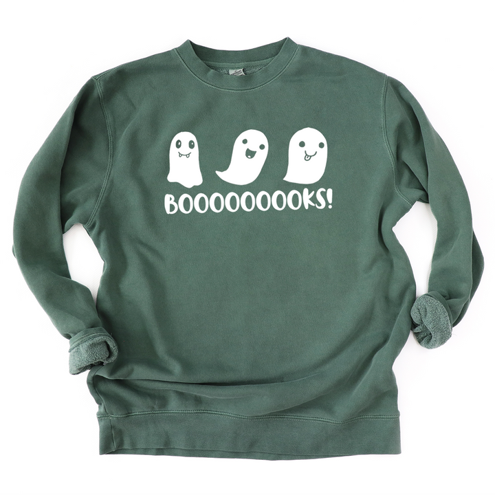 booooks premium pigment dyed crewneck sweatshirt