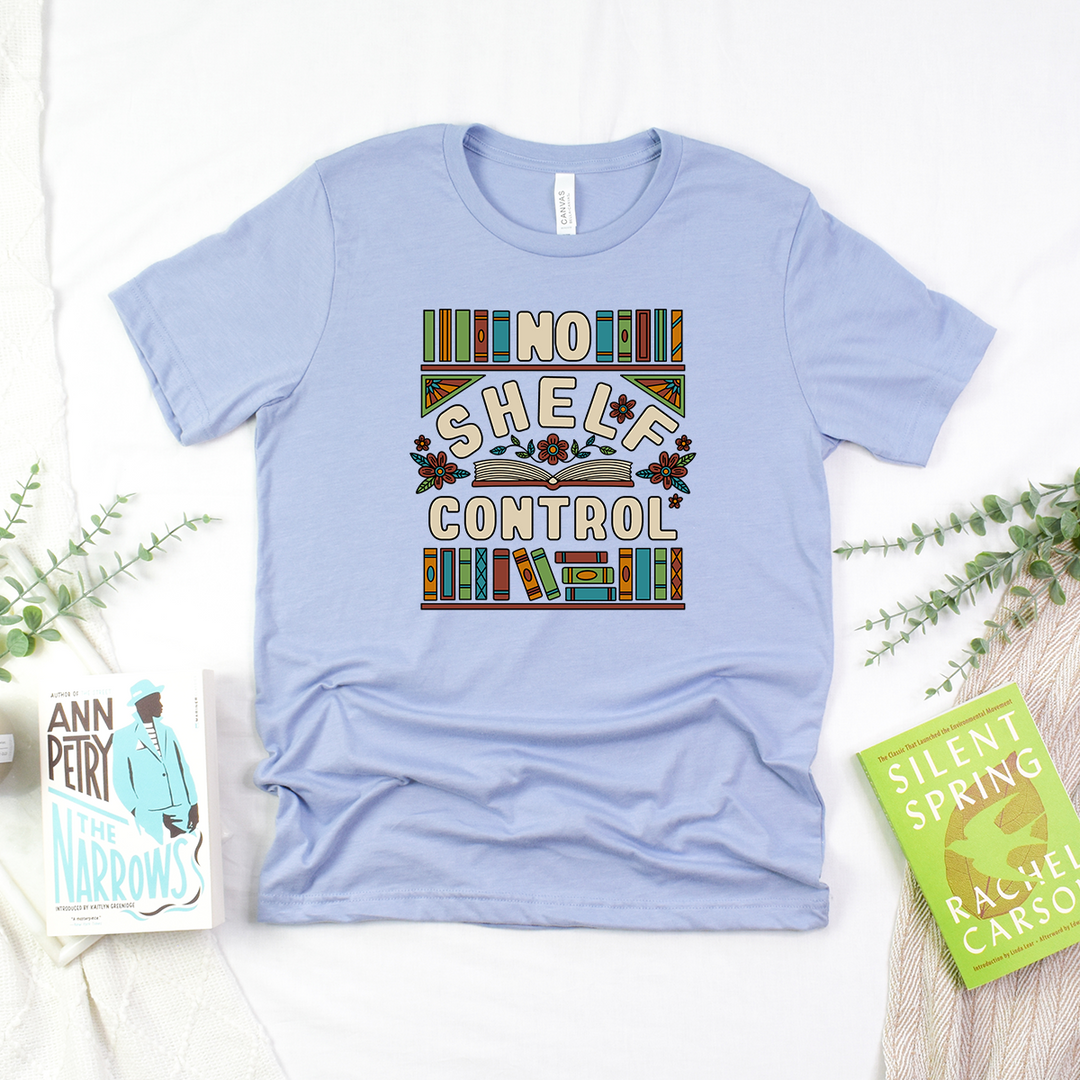 colorful no shelf control unisex tee