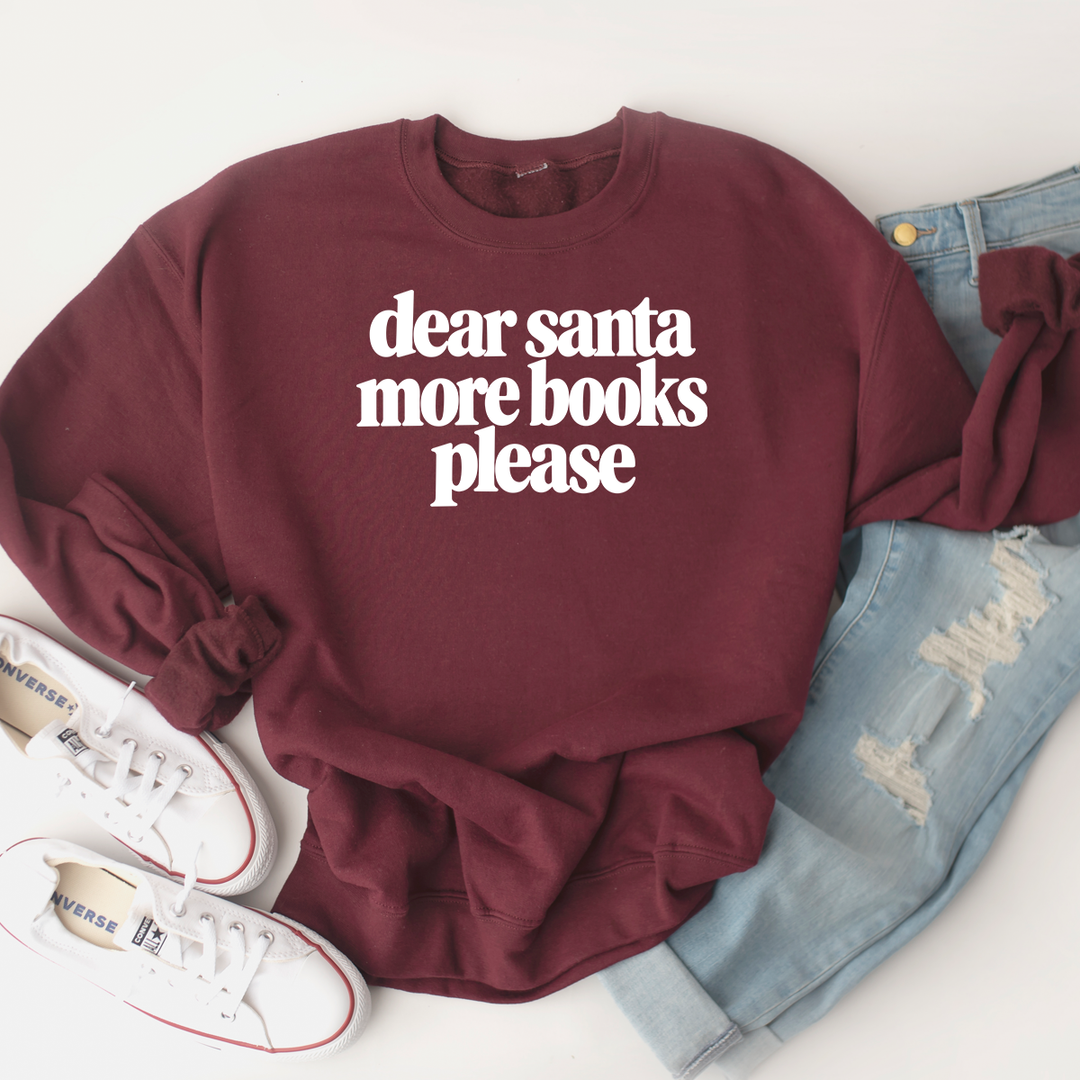 dear santa premium crewneck sweatshirt