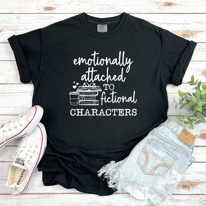 emotionally attached cotton tee