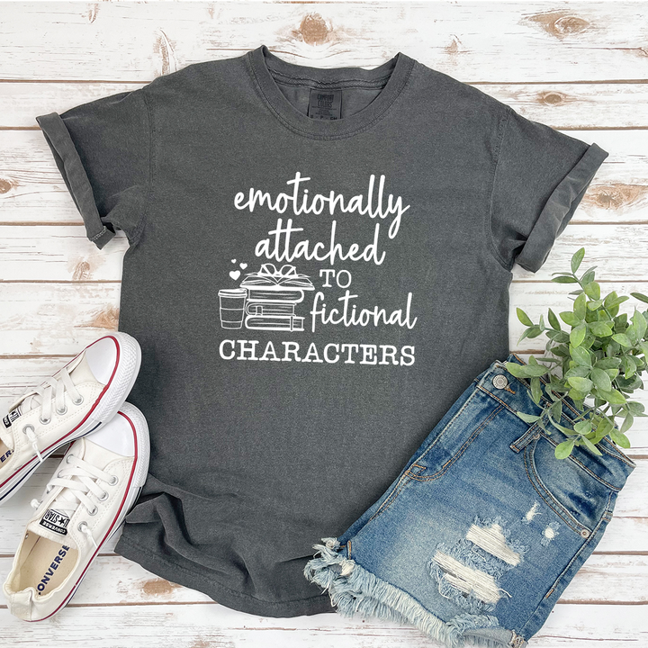 emotionally attached cotton tee