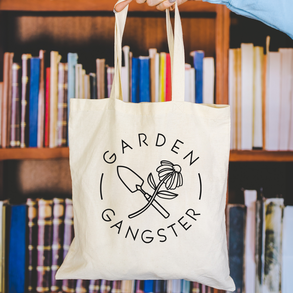garden gangster tote bag