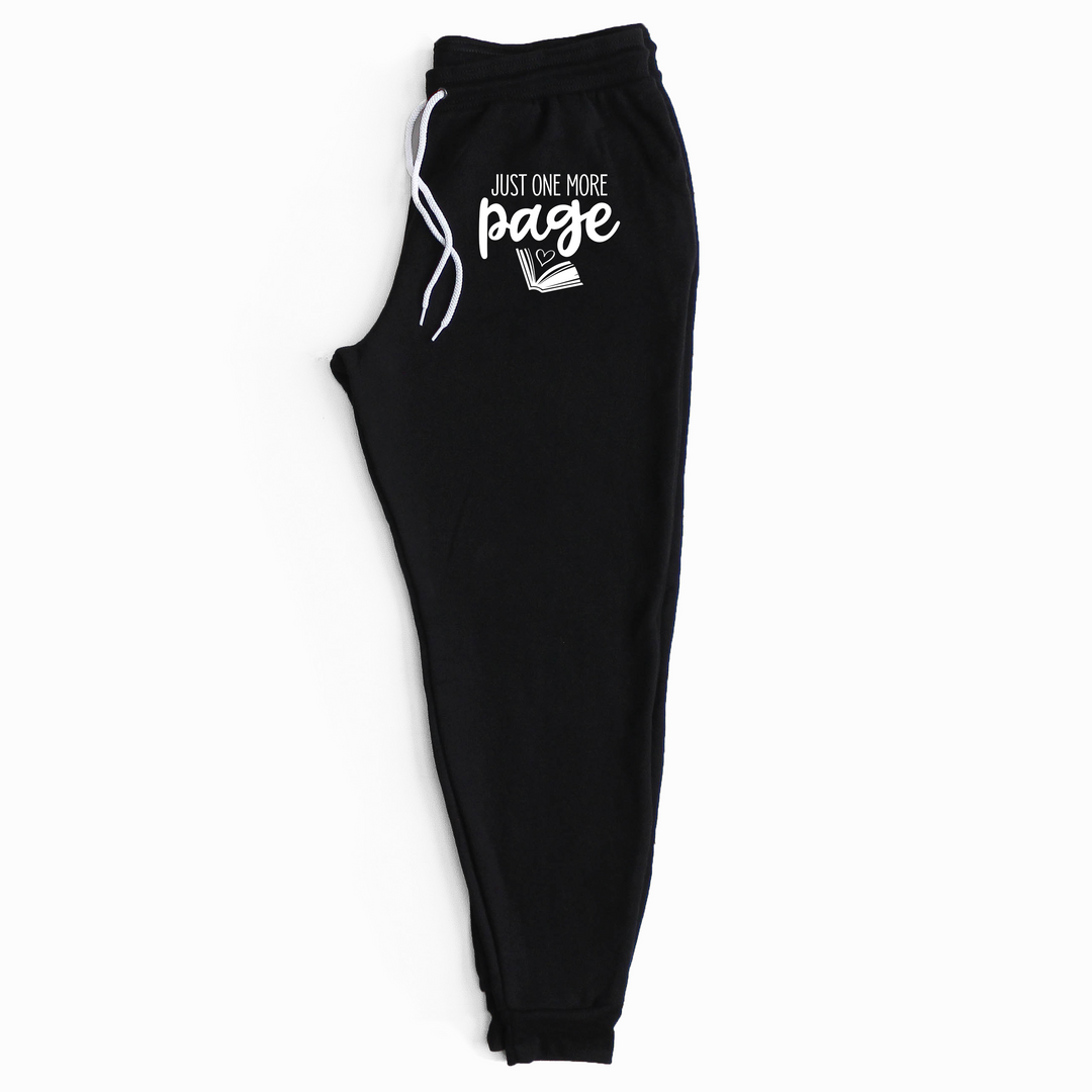one more page unisex jogger sweatpants