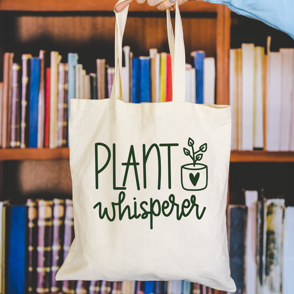 plant whisperer tote bag