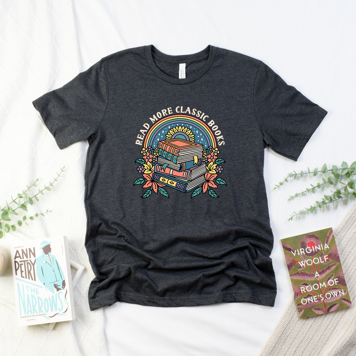 read more classic books unisex tee