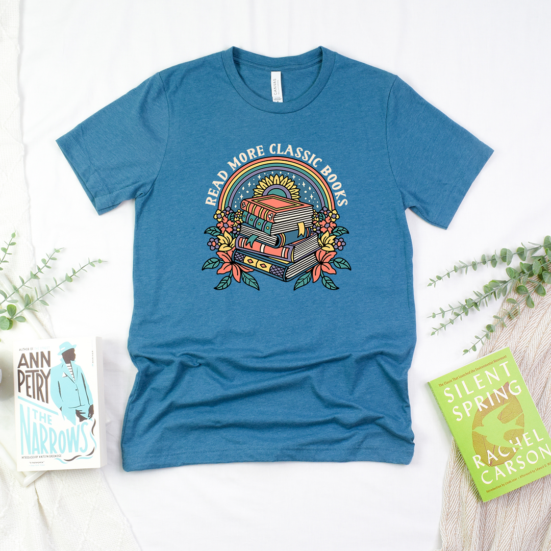 read more classic books unisex tee