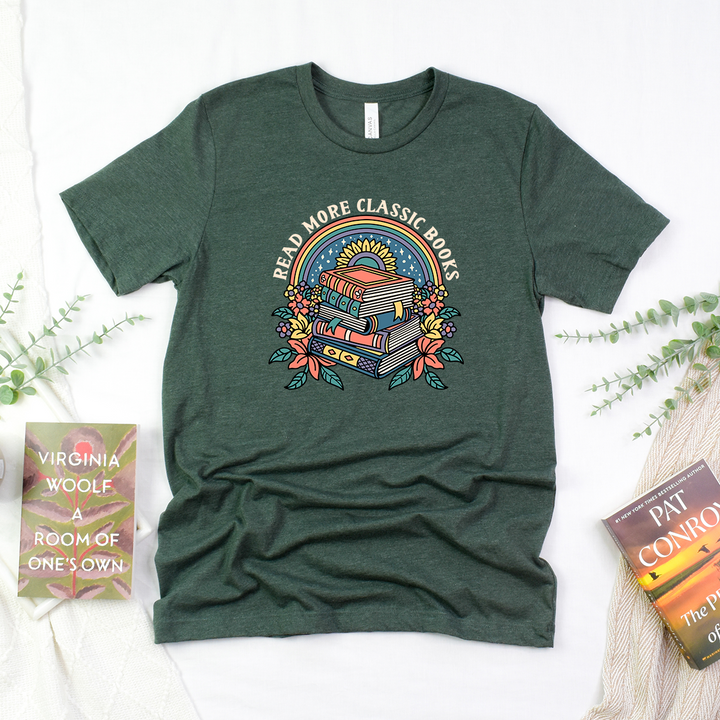 read more classic books unisex tee