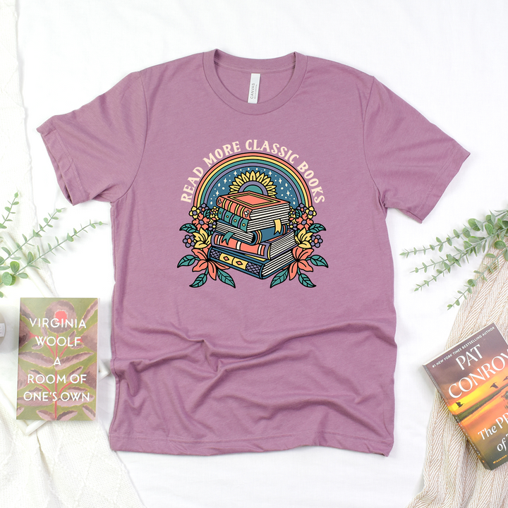 read more classic books unisex tee