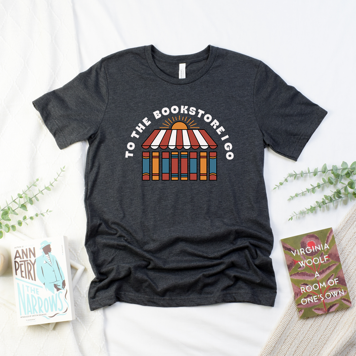 to the bookstore unisex tee
