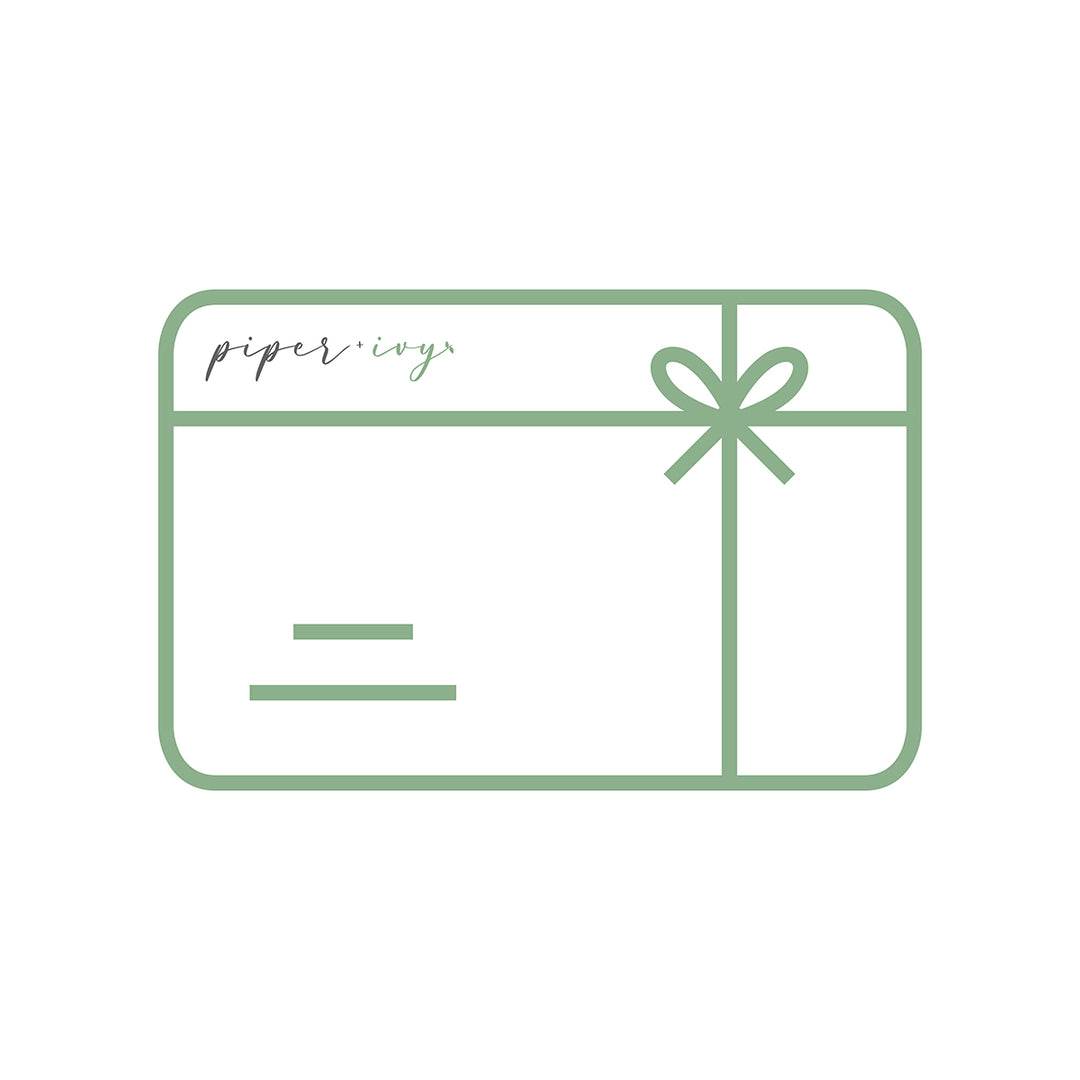 piper + ivy electronic gift card