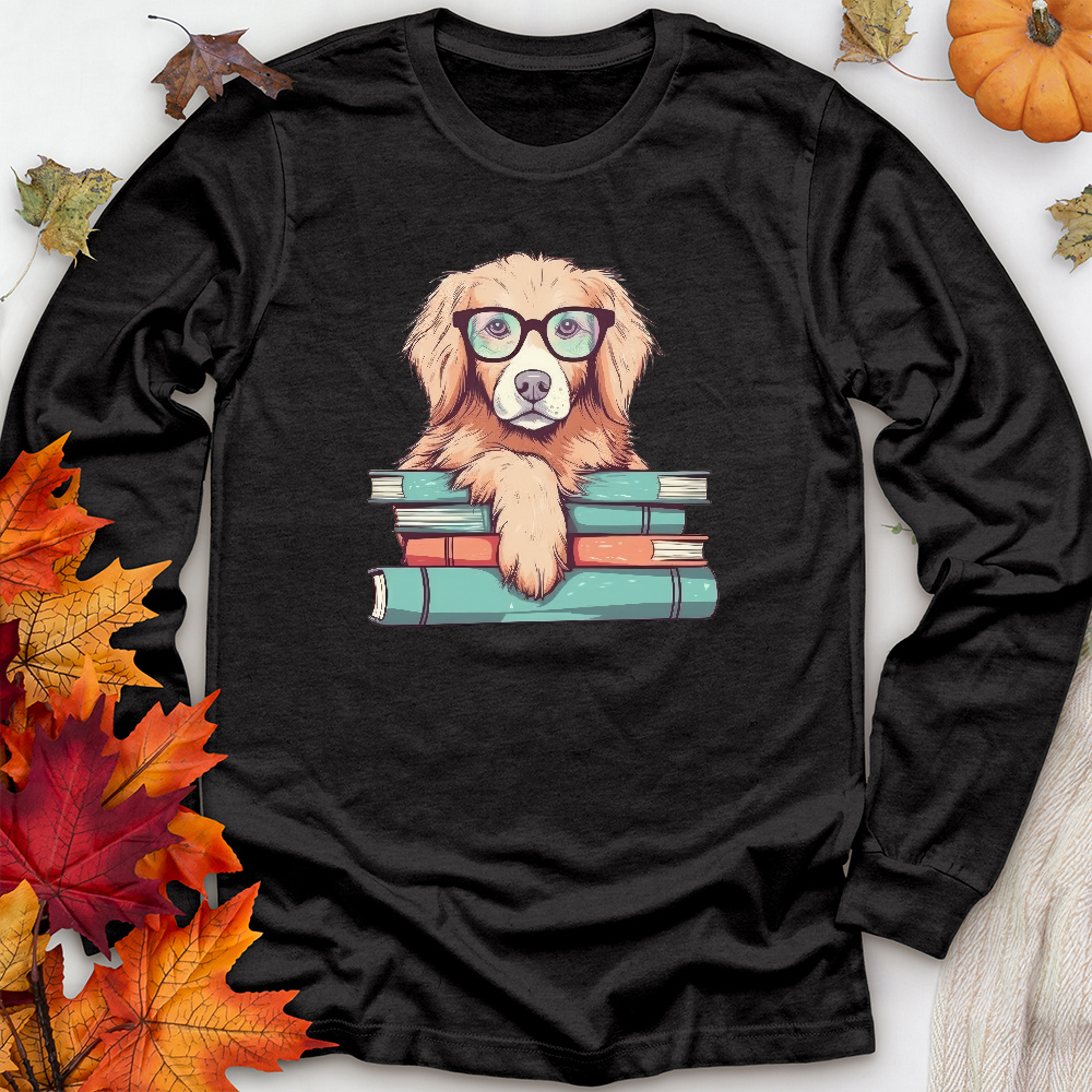 pupper pages unisex long sleeve tee