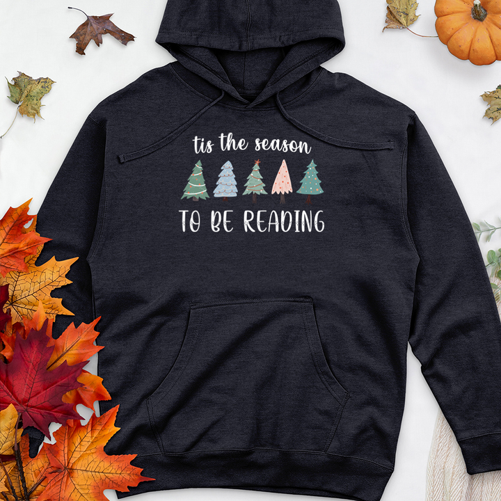tis the season trees premium hooded sweatshirt