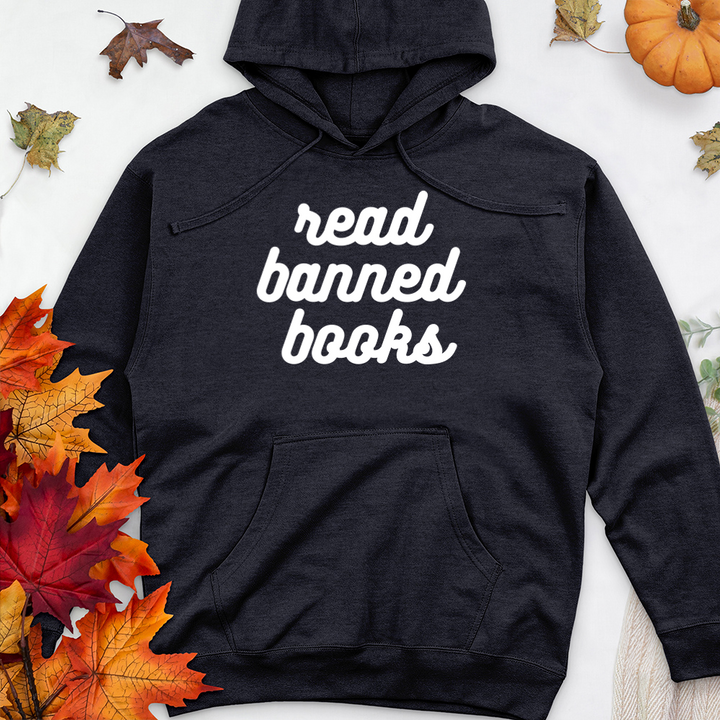 read banned books premium hooded sweatshirt