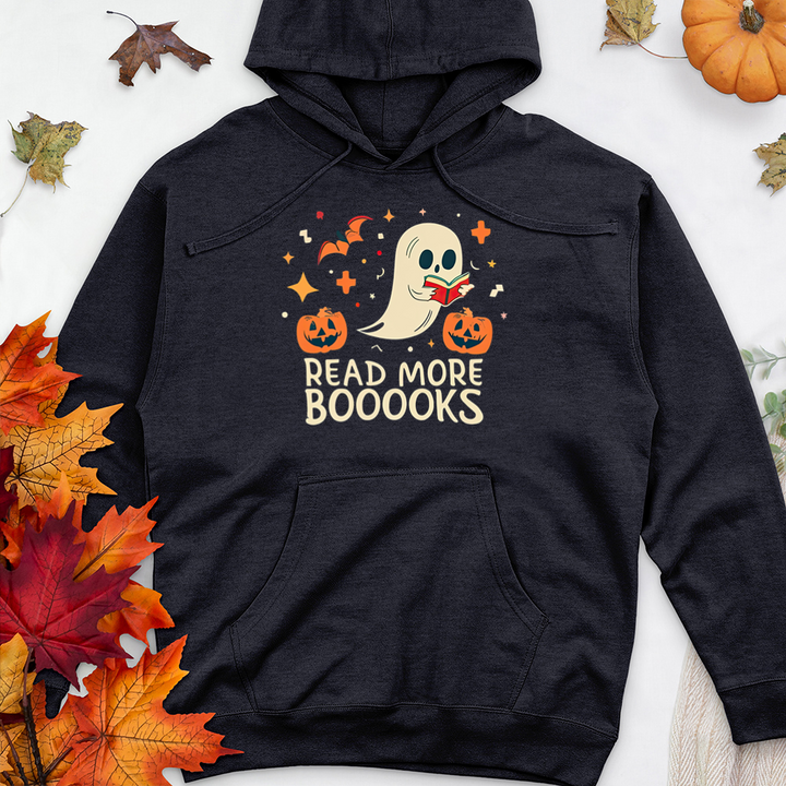 haunted read more booooks premium hooded sweatshirt