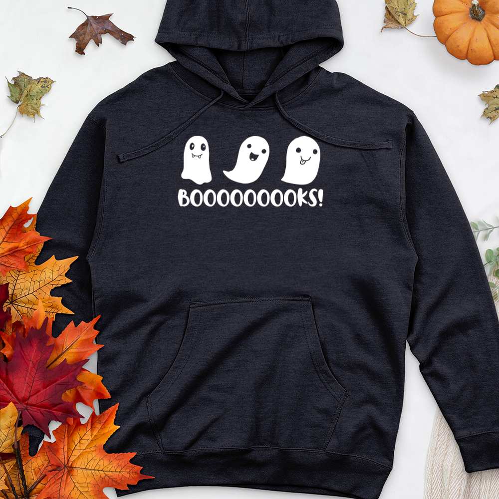 booooks premium hooded sweatshirt