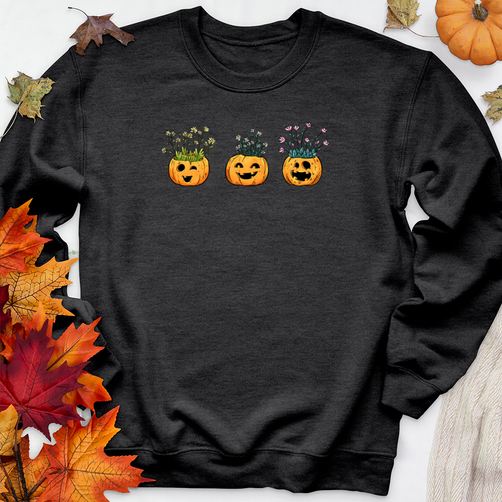 pumpkin planters premium crewneck sweatshirt