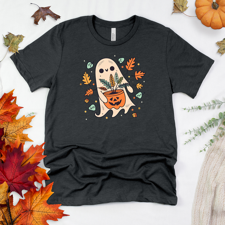 spooky pumpkin planter unisex tee