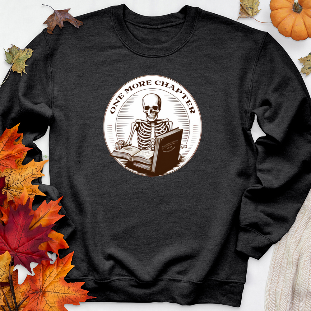 skeleton chapter premium crewneck sweatshirt
