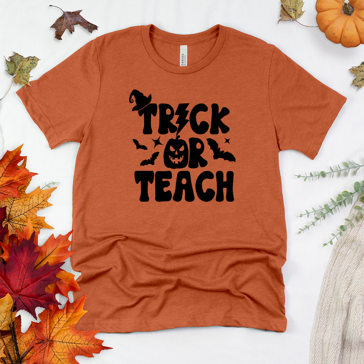 trick or teach unisex tee