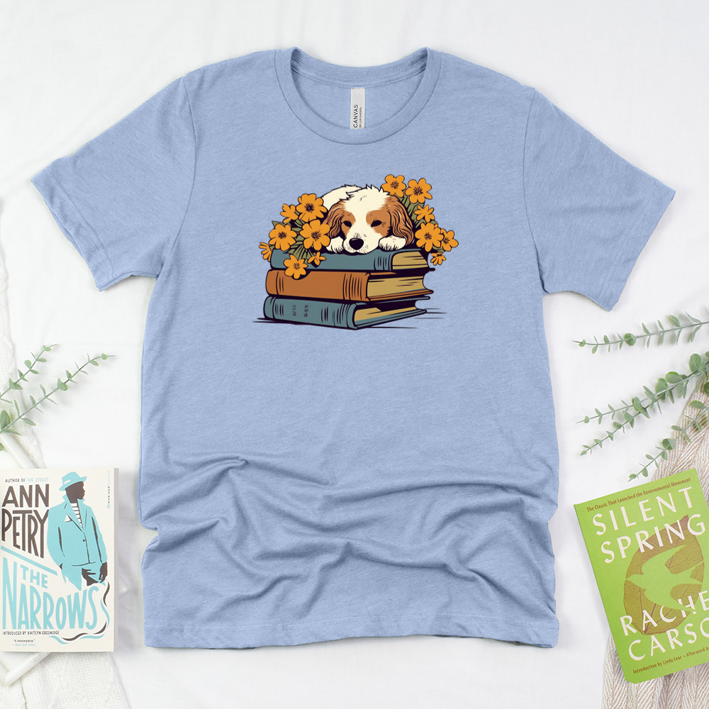 paws and pages unisex tee