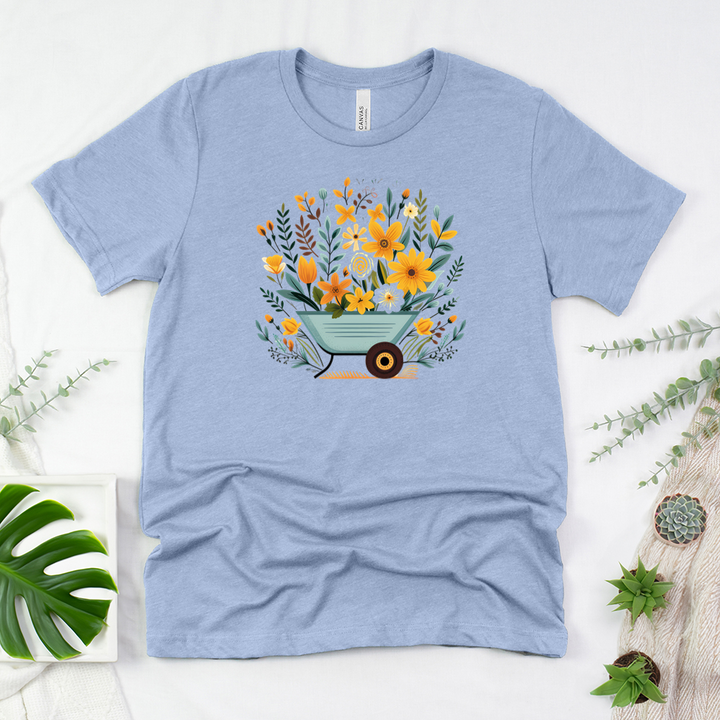 floral cruiser unisex tee