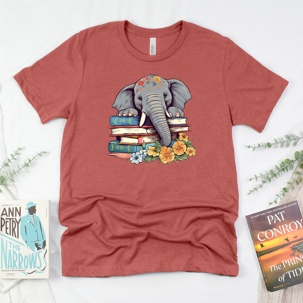 elephant wisdom unisex tee