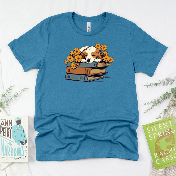 paws and pages unisex tee